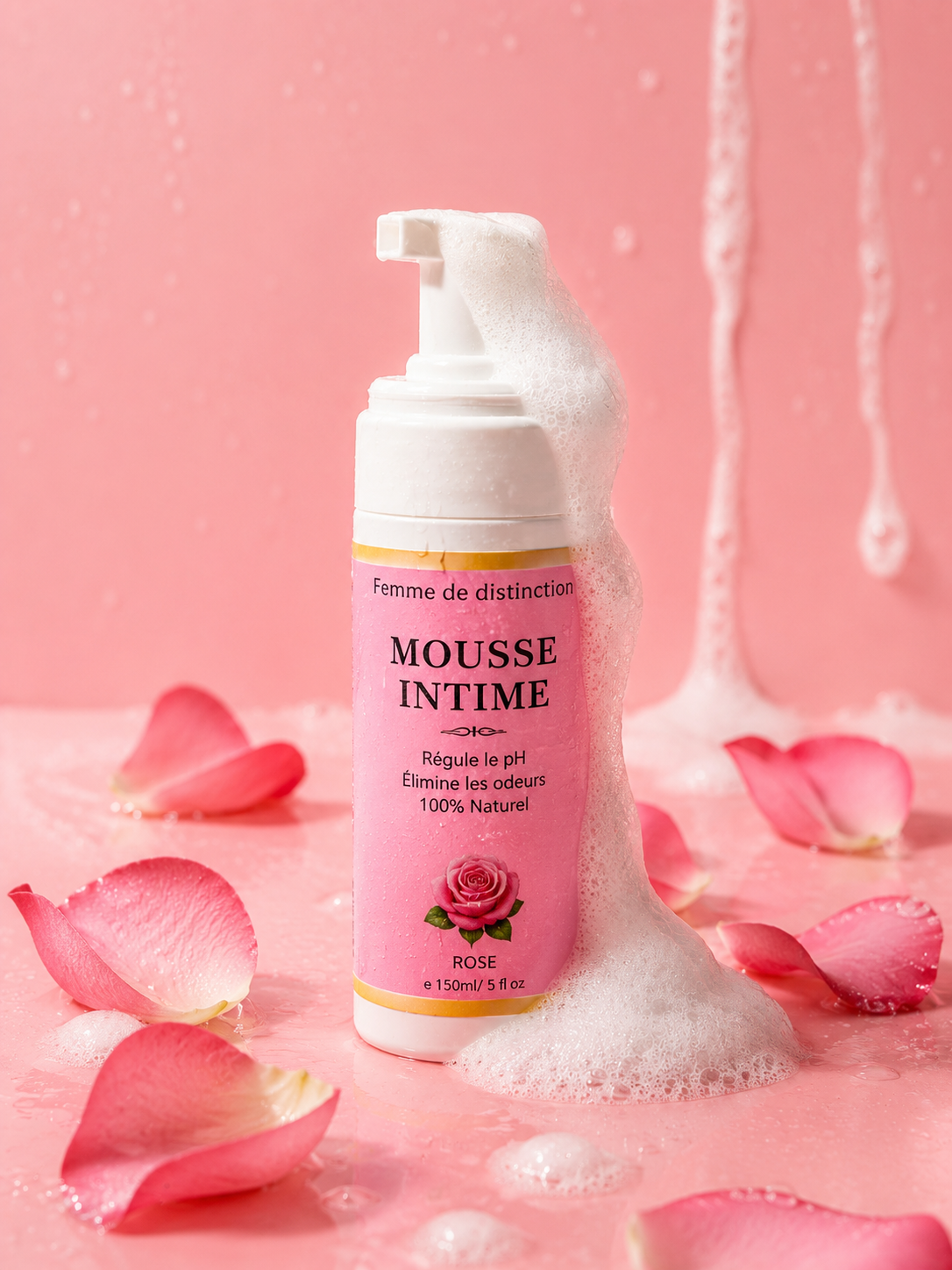 MOUSSE NETTOYANTE- INTIME